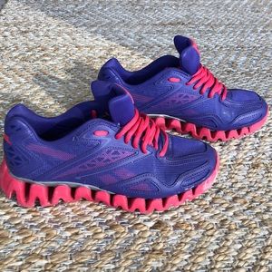 Reebok Purple and red sneaker